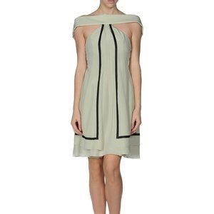 Emporio Armani Light Green Runway Dress